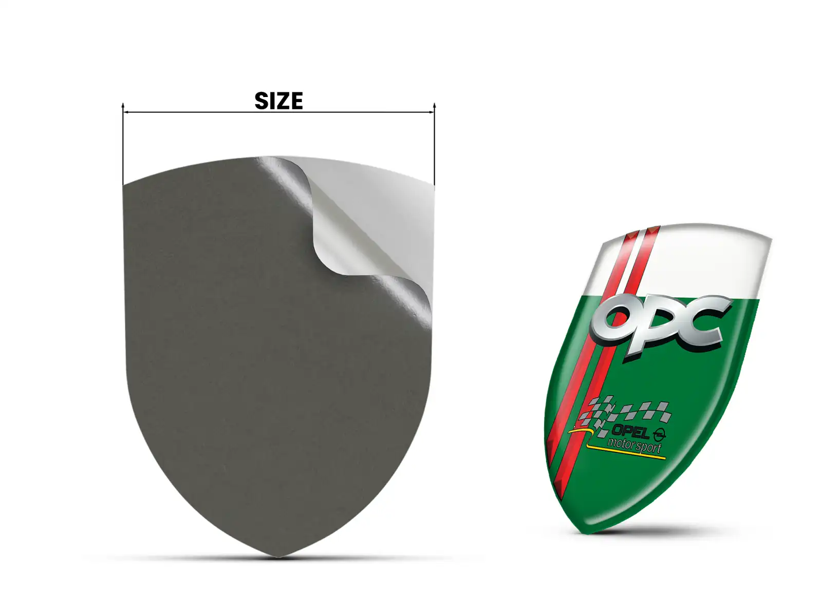 OPC Fensteraufkleber Auto Luxus Hochwertig Drift